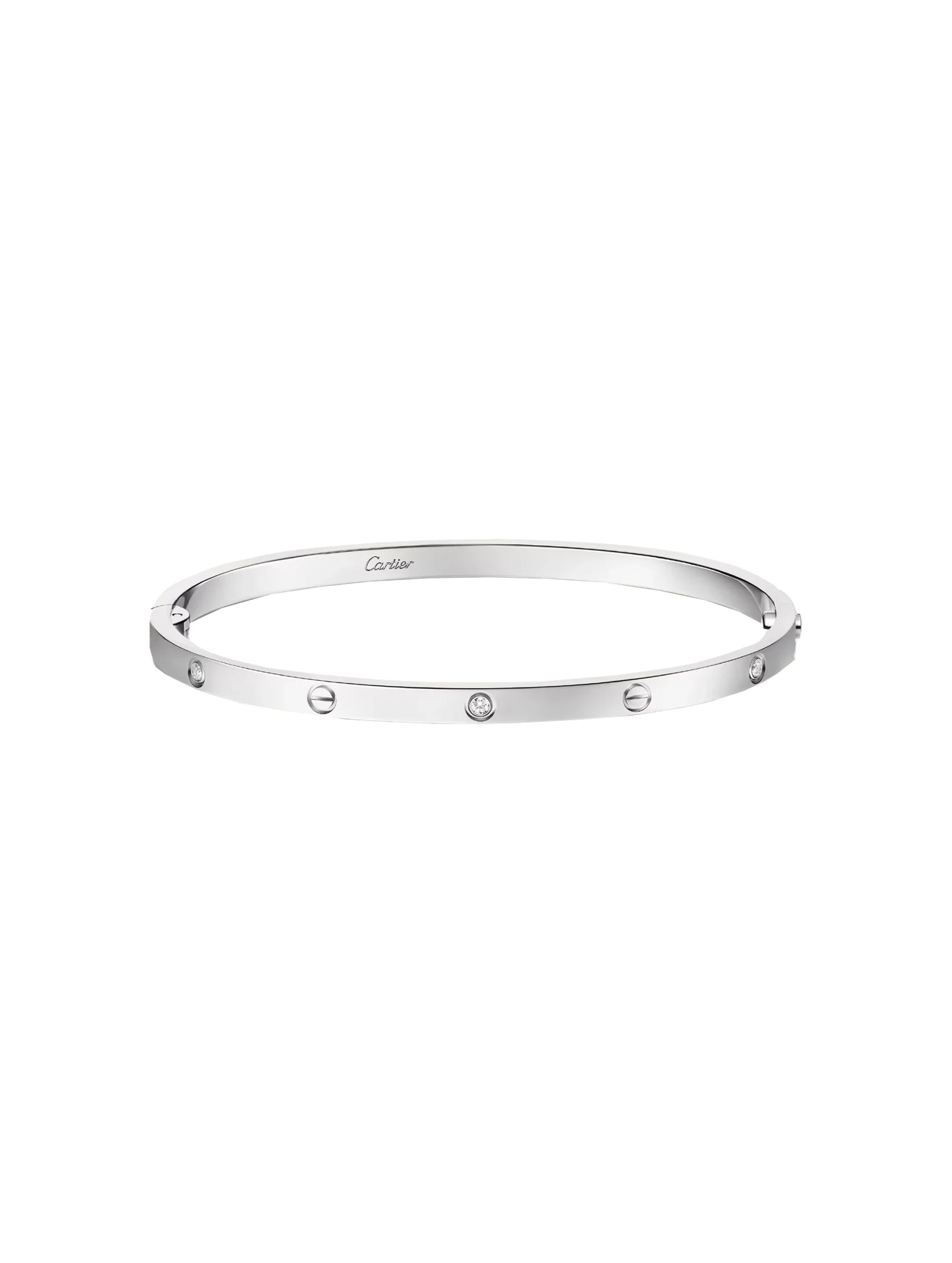Cartier Love 6 Diamonds Bracelet Size 17