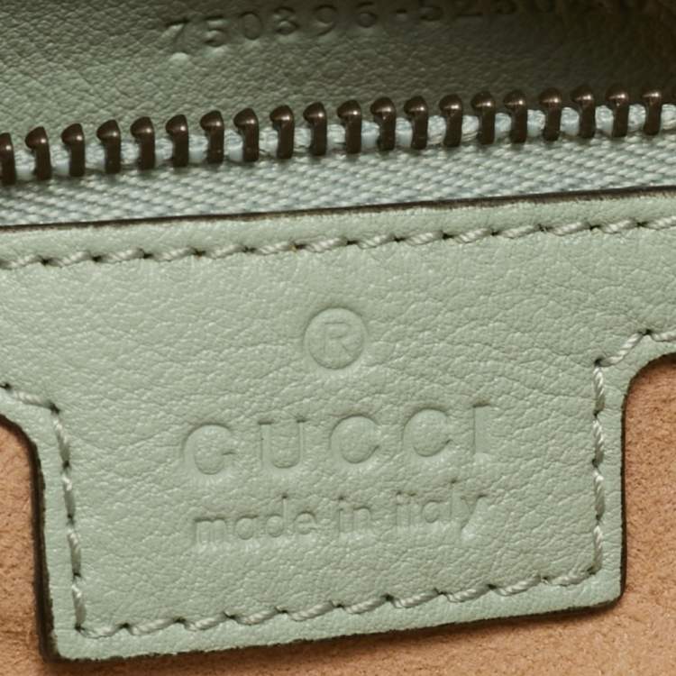 Gucci Diana Small Mint Green Leather Tote