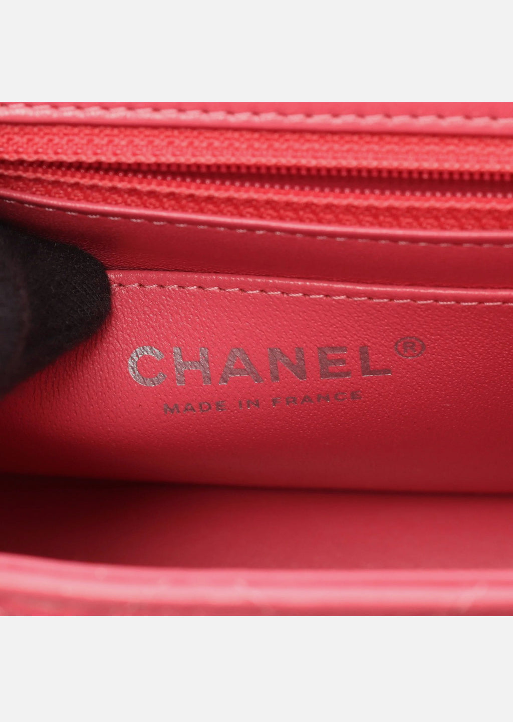 Chanel Matelasse Shoulder Bag Pink Lambskin Leather