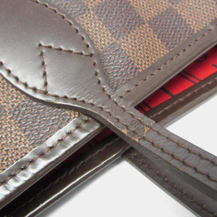 Louis Vuitton Neverfull MM Damier Ebene Tote Bag