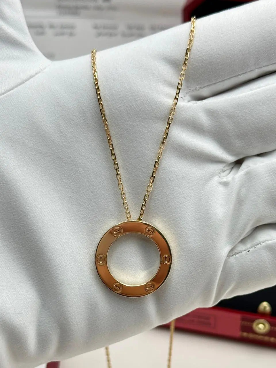 Cartier Love Pendant
