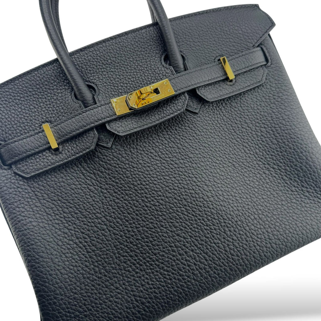 Hermes Birkin 25 Black Togo GHW