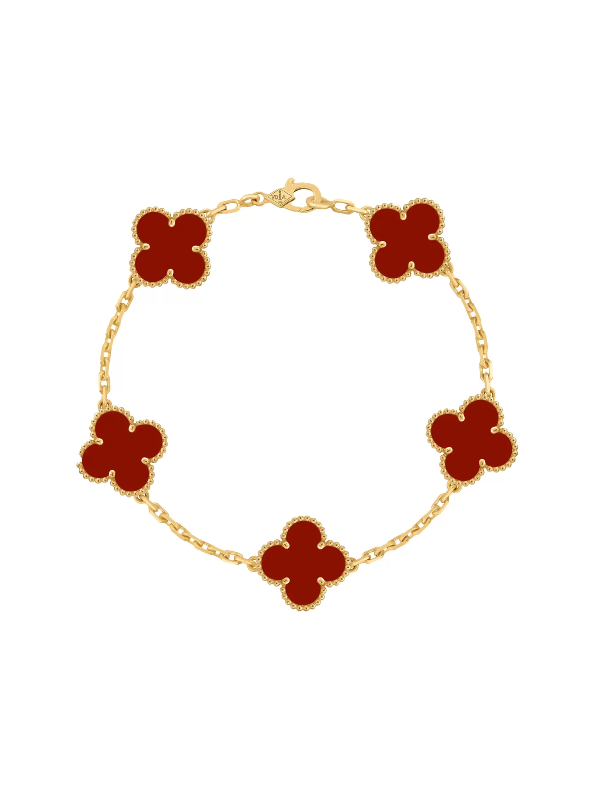 Van Cleef And Arpels Vintage Alhambra Bracelet VCARD35500