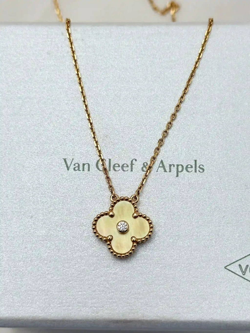 Van Cleef And Arpels Alhambra Limited Edition Necklace