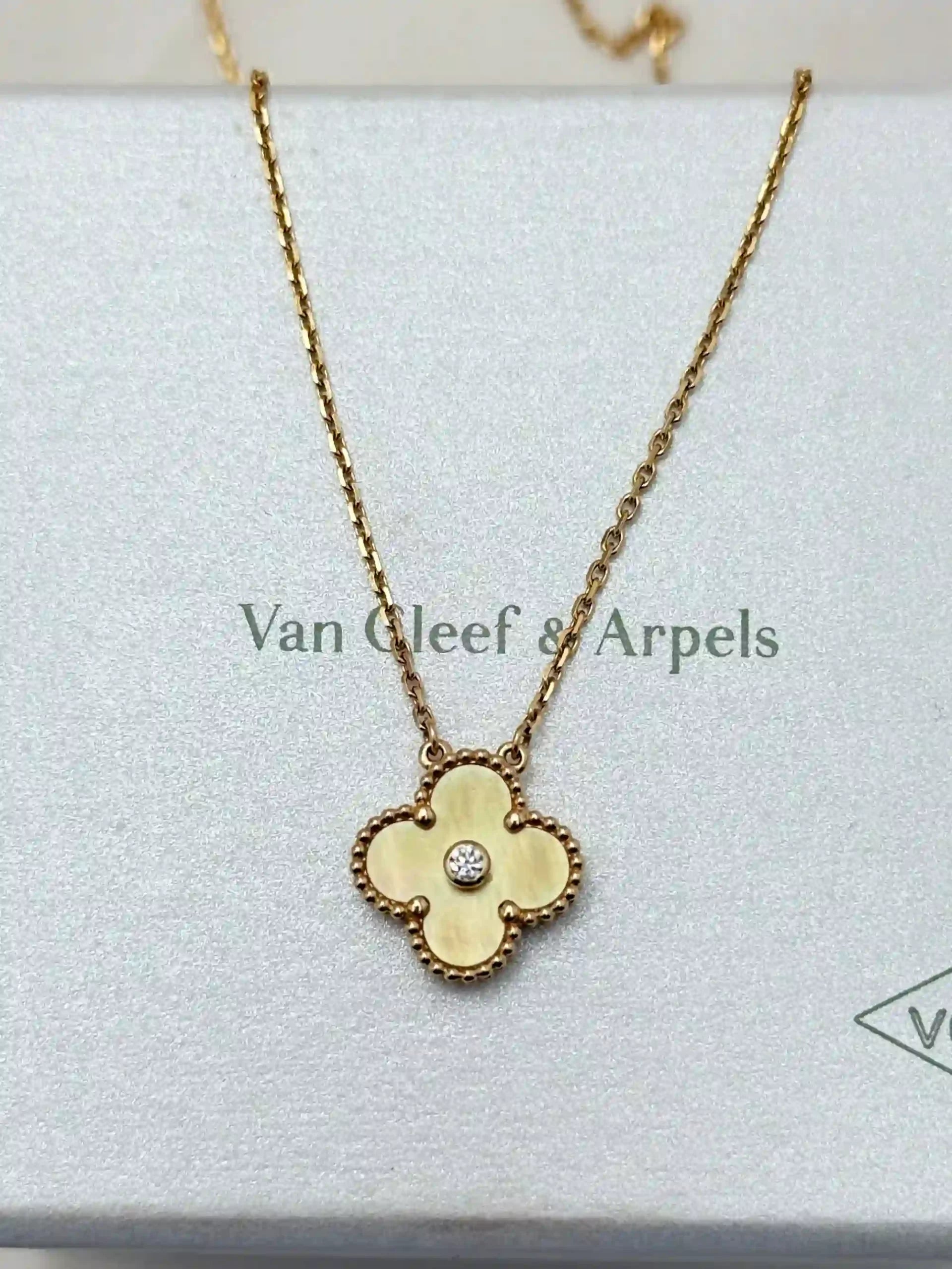 Van Cleef And Arpels Alhambra Limited Edition Necklace