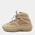 Yeezy x Adidas Brown Suede and Mesh DSRT BT Desert Boots Size 38 2/3
