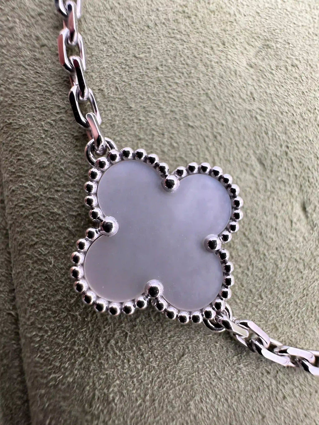 Van Cleef And Arpels Vintage Alhambra 10 Motifs Necklace