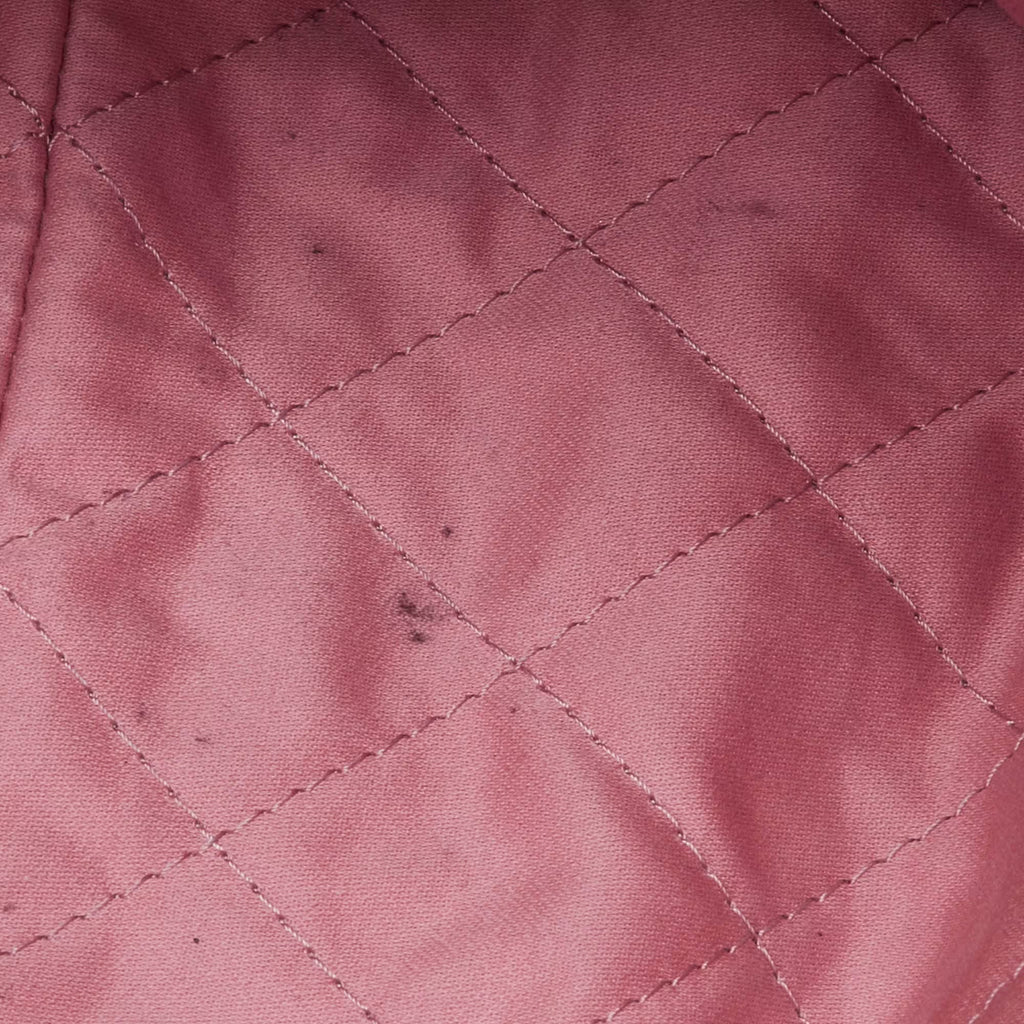Chanel Light Pink Quilted Shiny Leather Small 22 Bag