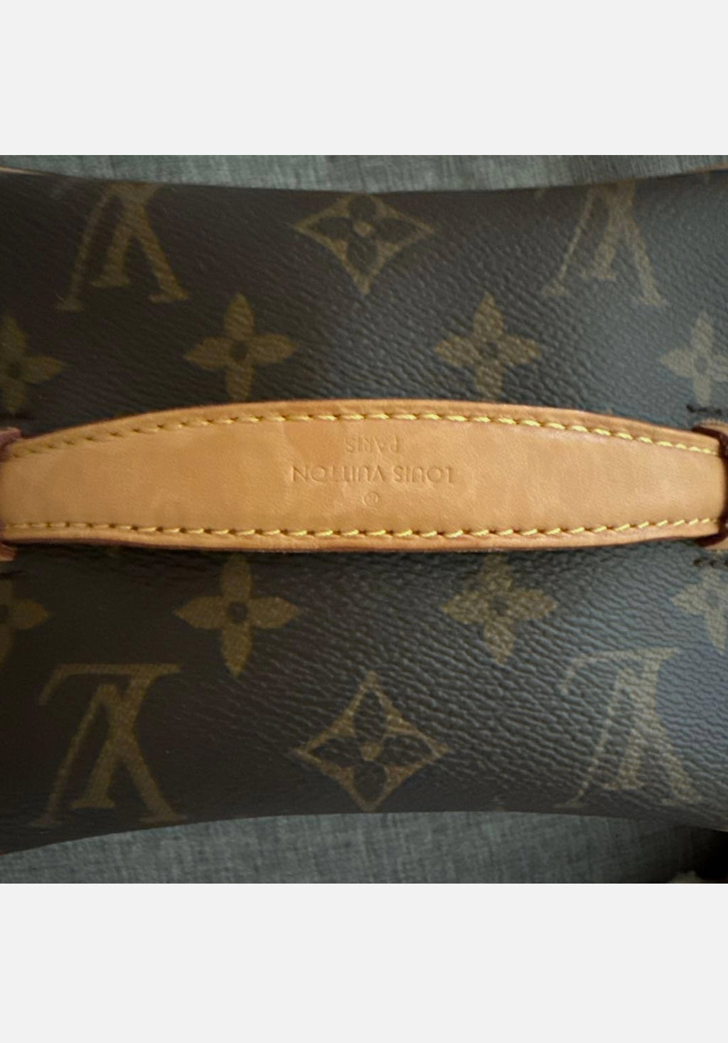 LOUIS VUITTON Mini Monogram Vanity Case Bag Pouch Brown