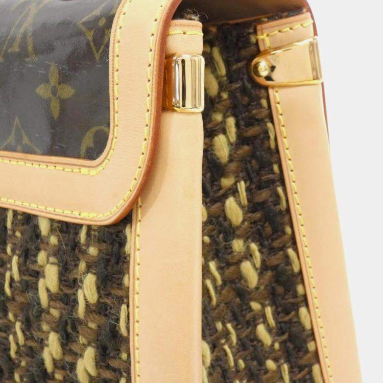 Louis Vuitton Ambre Tweedy Monogram Shoulder Bag