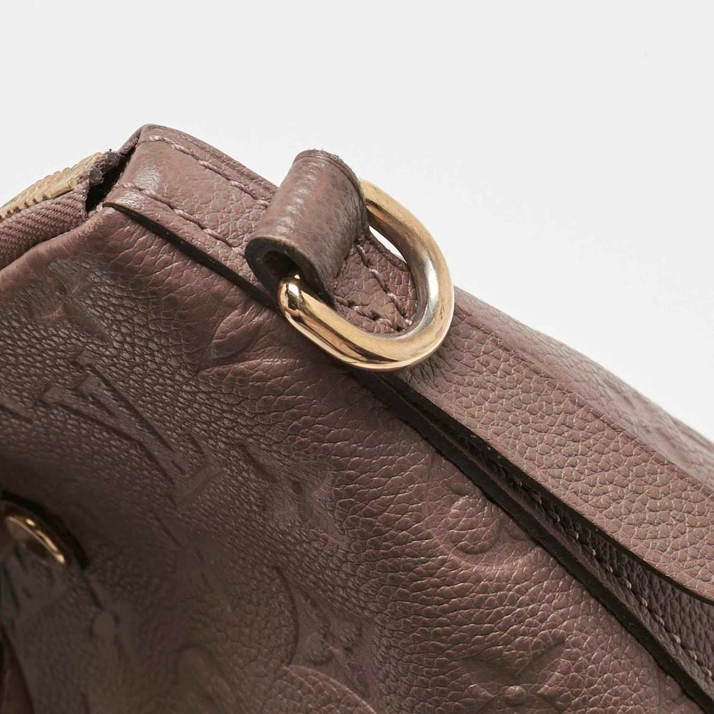 Louis Vuitton Beige Monogram Empreinte Leather Mazarine PM Bag