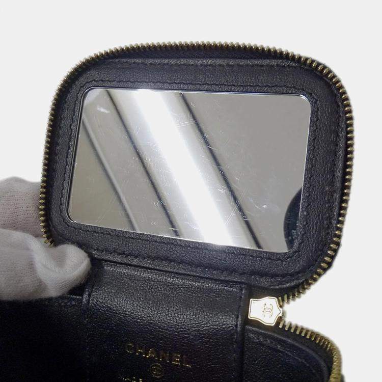 Chanel Coco Casino Black Lambskin Vanity Case