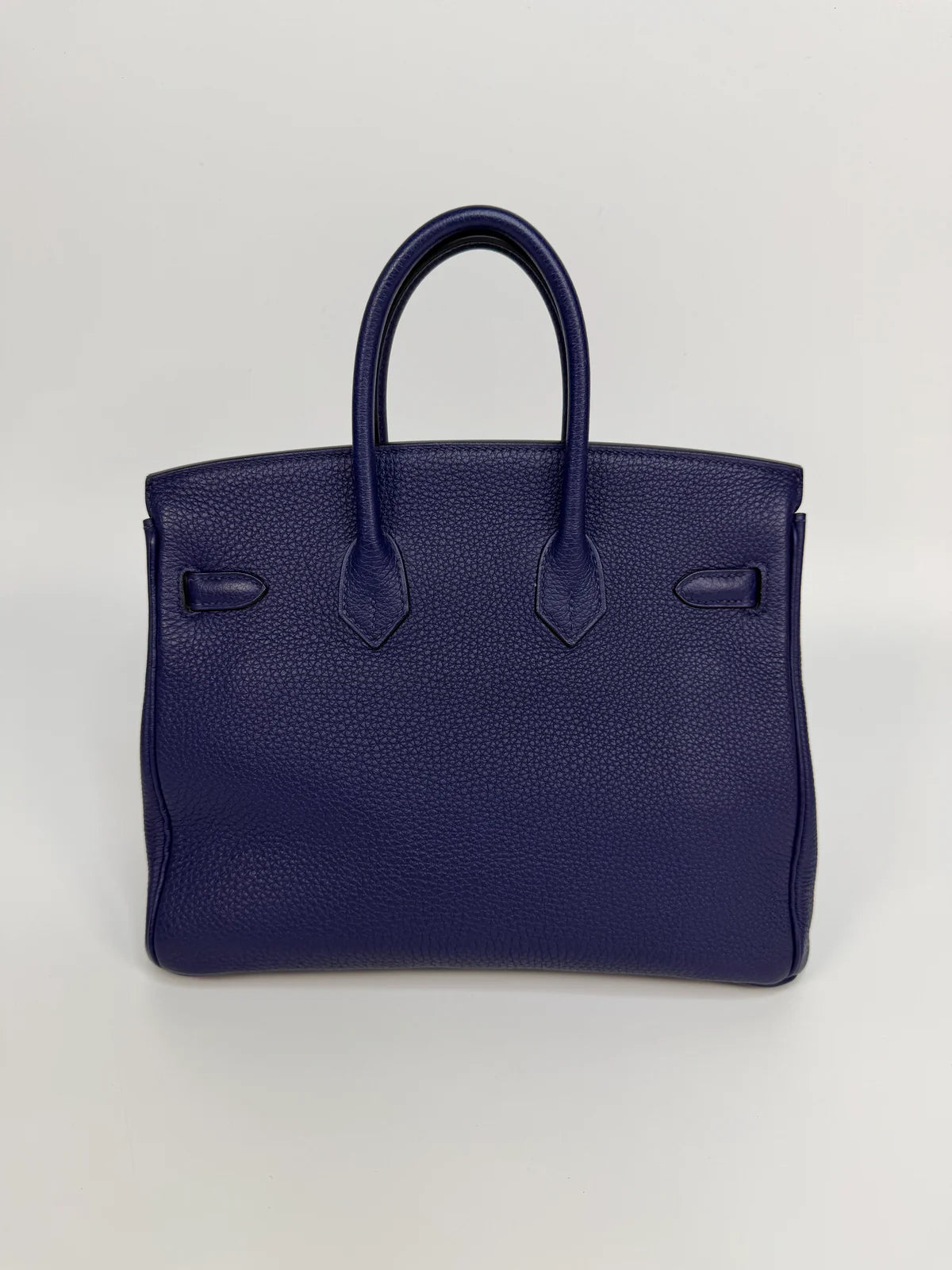 HERMÈS BIRKIN 25 IN BLUE SAPPHIRE TOGO WITH PALLADIUM HARDWARE