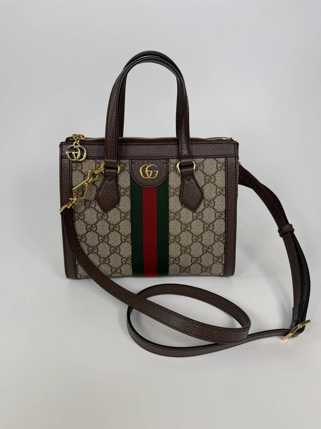 GUCCI GG OPHIDIA SMALL TOTE BAG