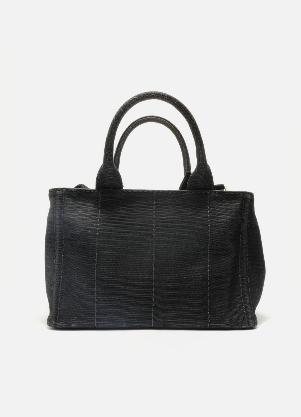 PRADA Canapa SS 2WAY Handbag black
