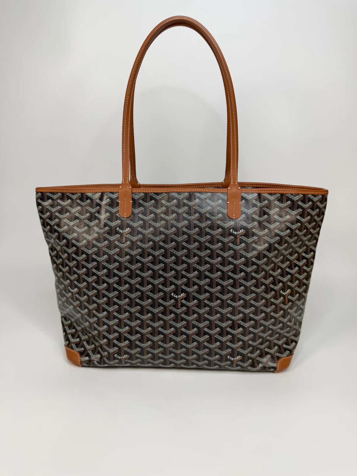 GOYARD ARTOIS MM BAG BLACK MONOGRAM