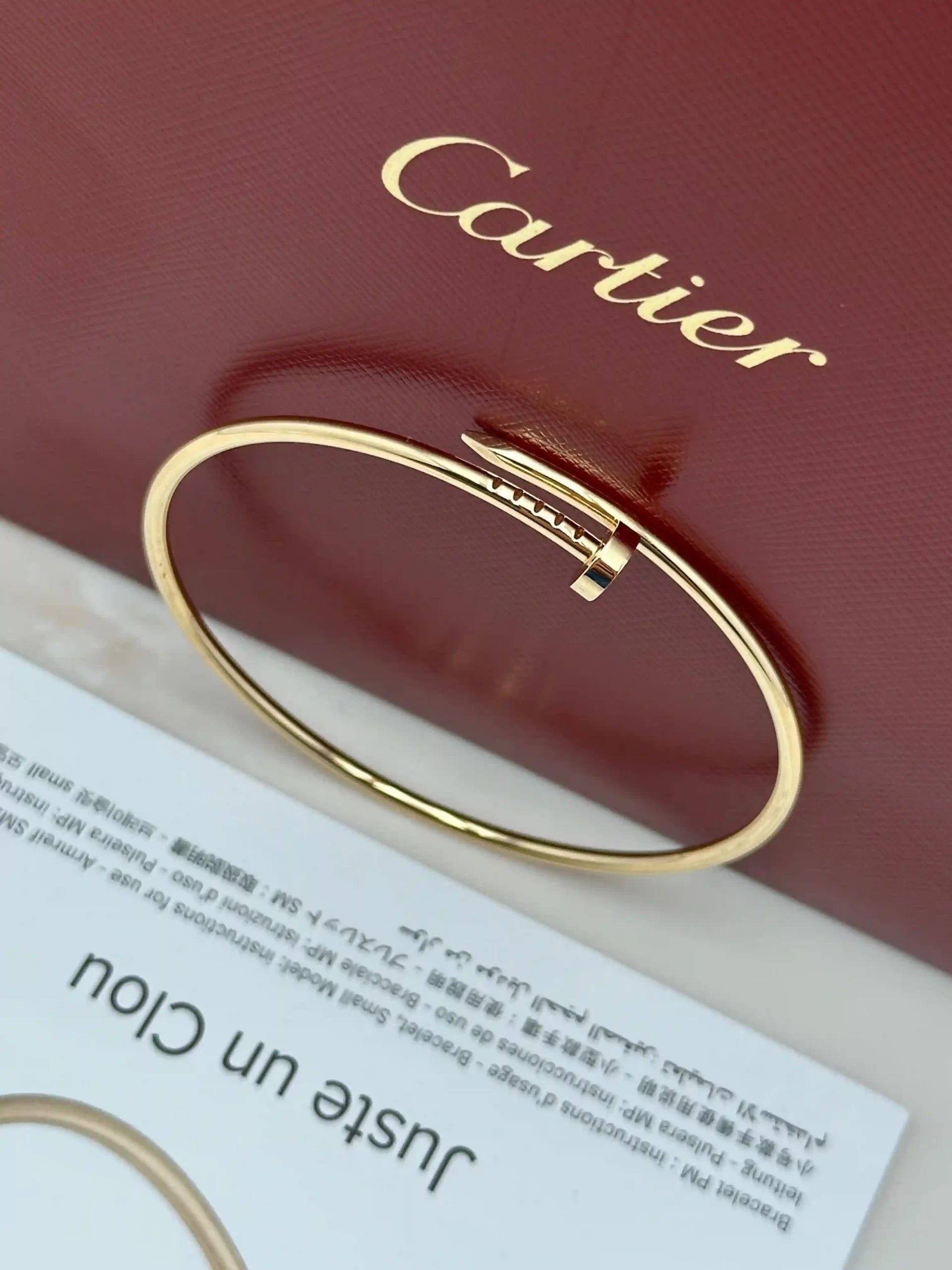 Cartier Juste Un Clou Small Model Bracelet Size 19