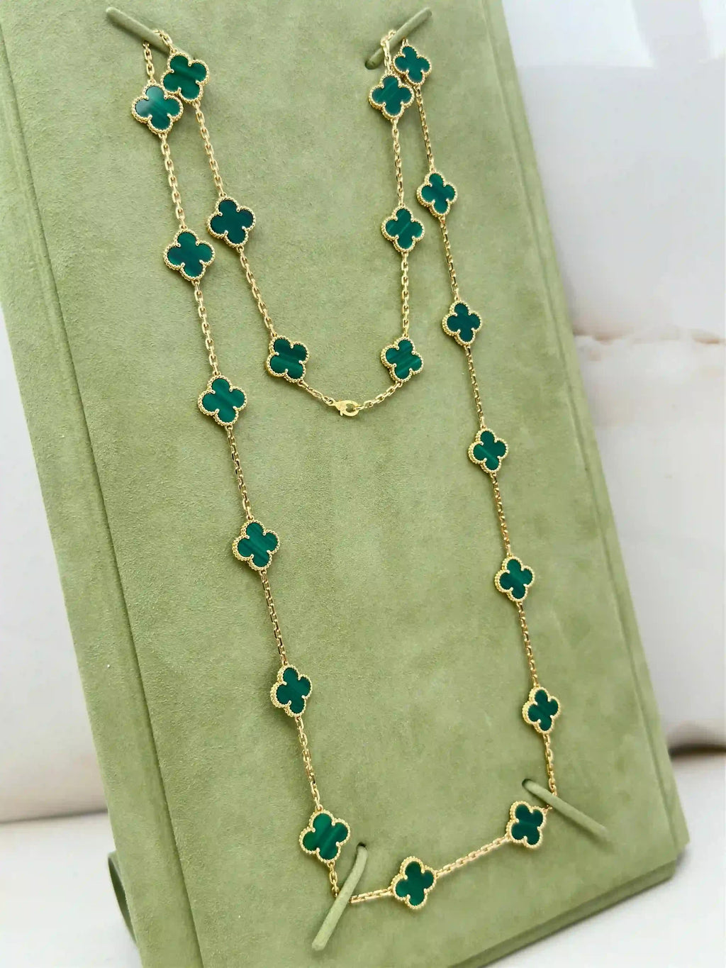 Van Cleef And Arpels Vintage Alhambra Long Necklace 20 Motifs