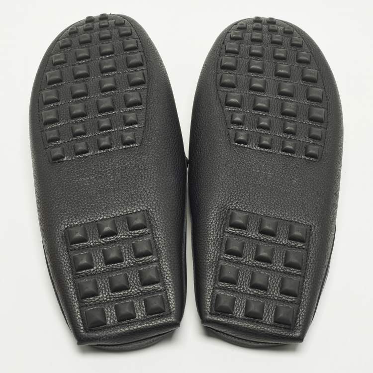 Hermes Icaro Size 43 Black Leather Mules