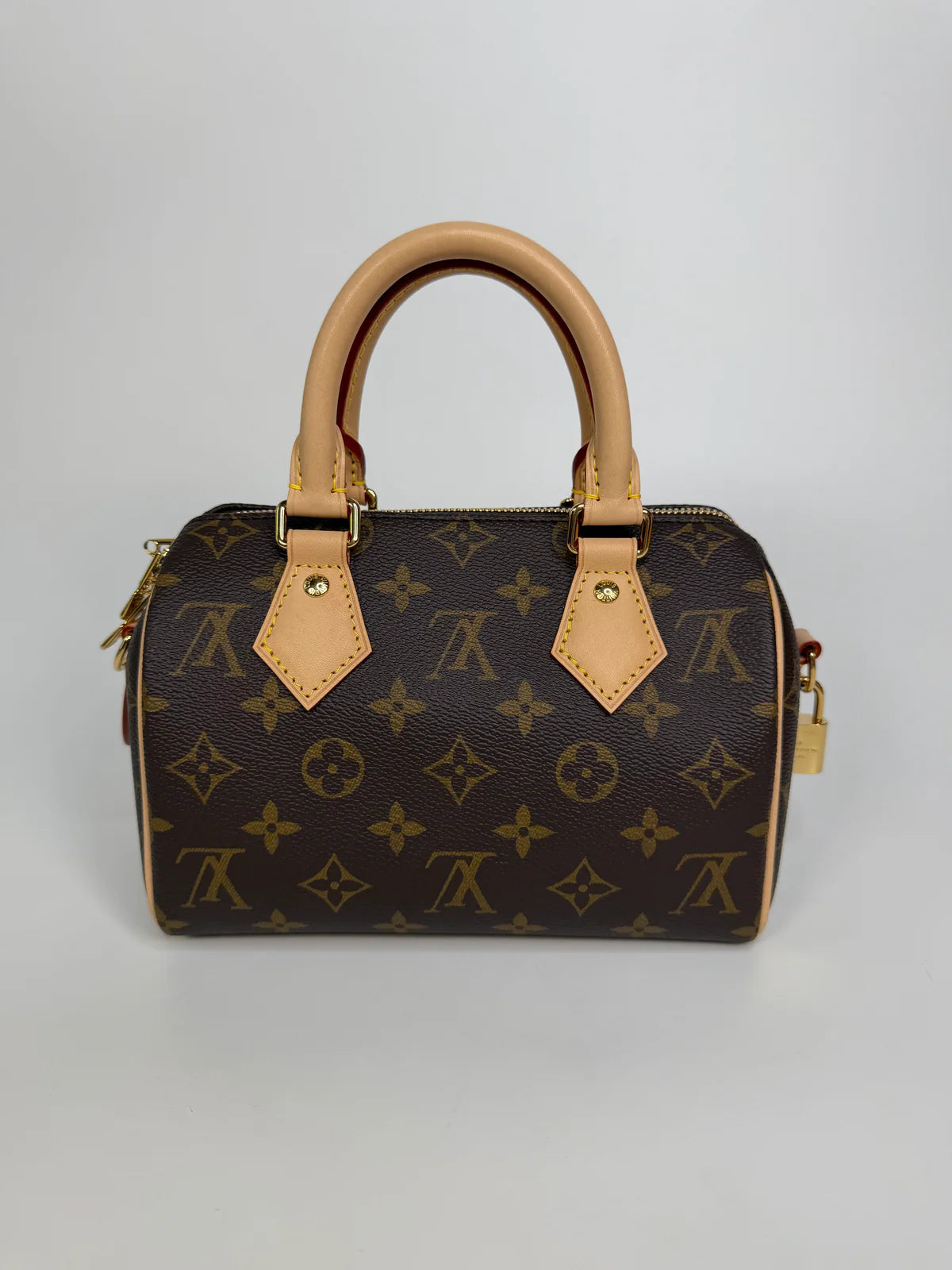 LOUIS VUITTON SPEEDY 20 IN MONOGRAM CANVAS WITH GOLD HARDWARE