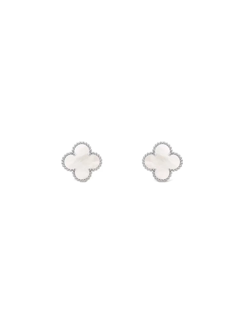 Van Cleef And Arpels Vintage Alhambra Earrings VCARF48600