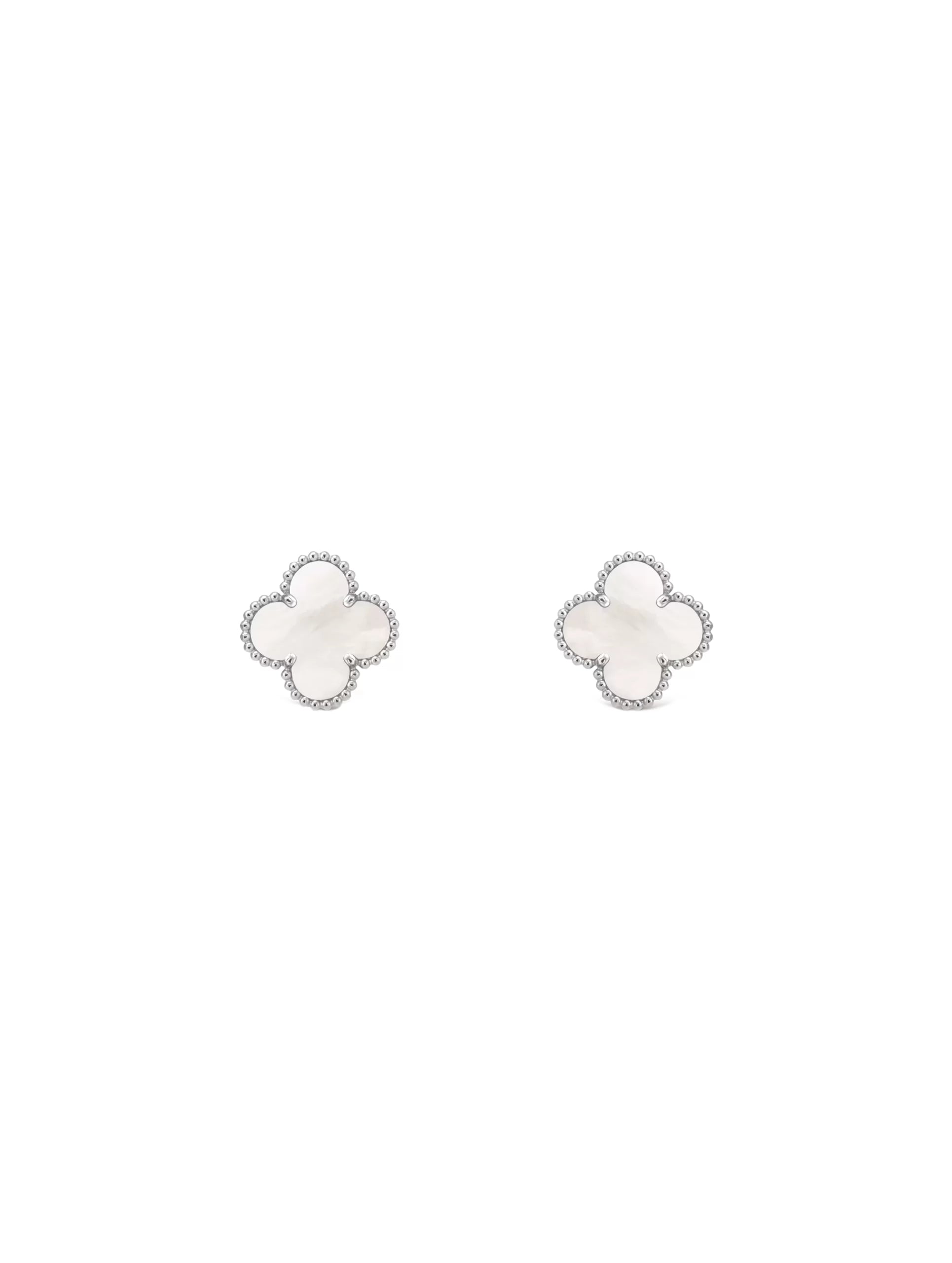Van Cleef And Arpels Vintage Alhambra Earrings VCARF48600