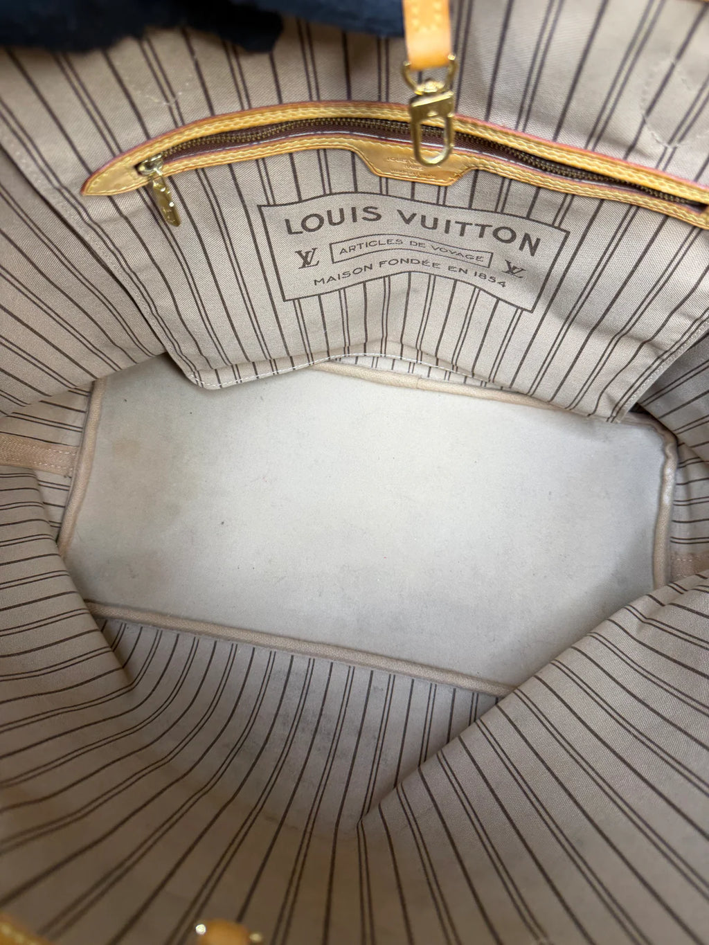 LOUIS VUITTON NEVERFULL GM TOTE BAG IN MONOGRAM