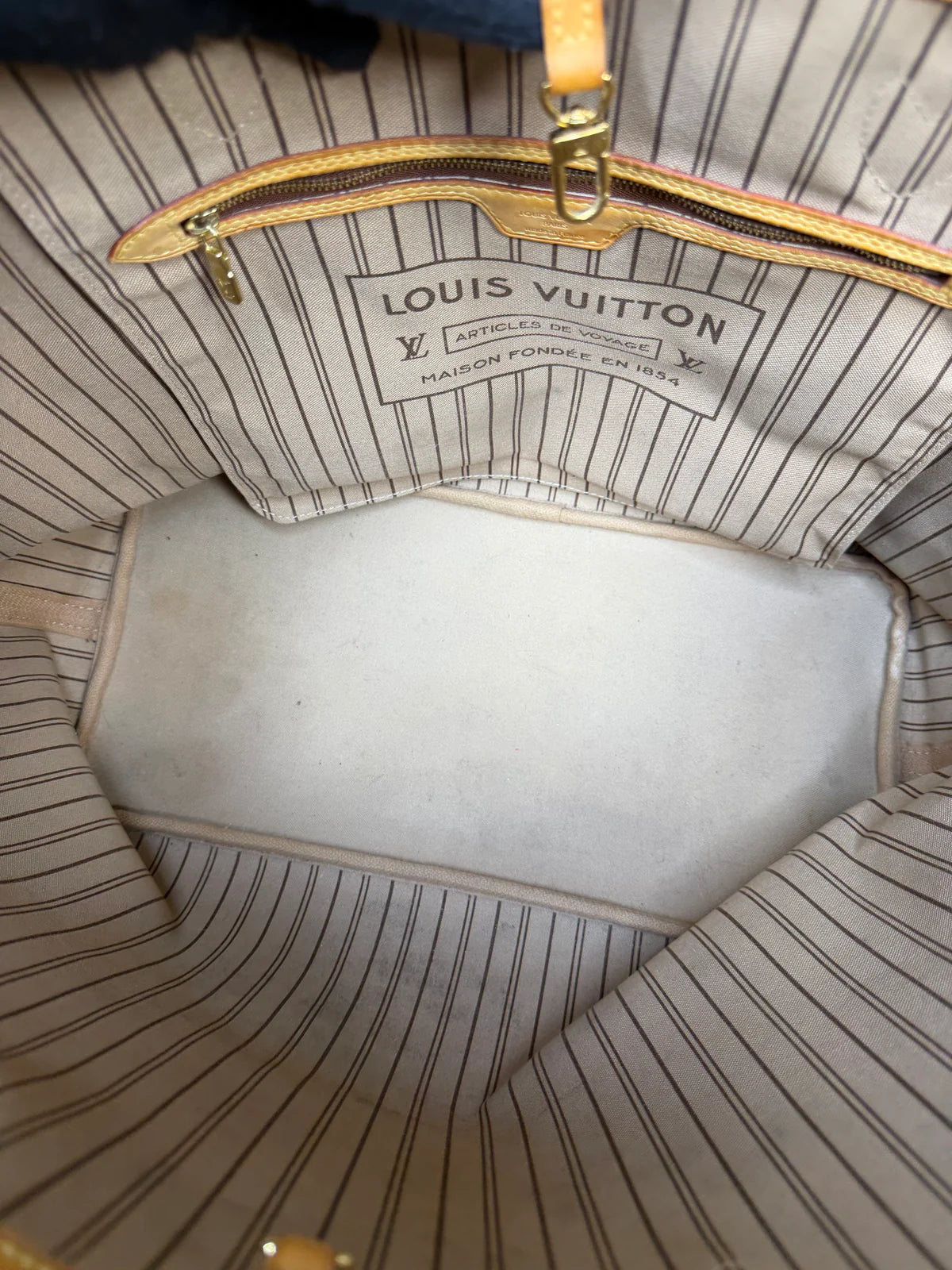 LOUIS VUITTON NEVERFULL GM TOTE BAG IN MONOGRAM
