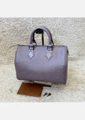 LOUIS VUITTON Epi Speedy 25 Mini Boston Bag Handbag Lilac Purple