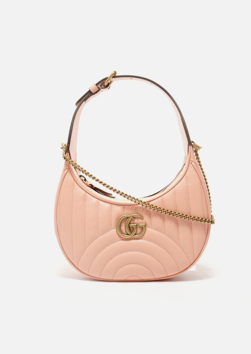 GUCCI GG Marmont 2-way Hobo Shoulder Bag pink