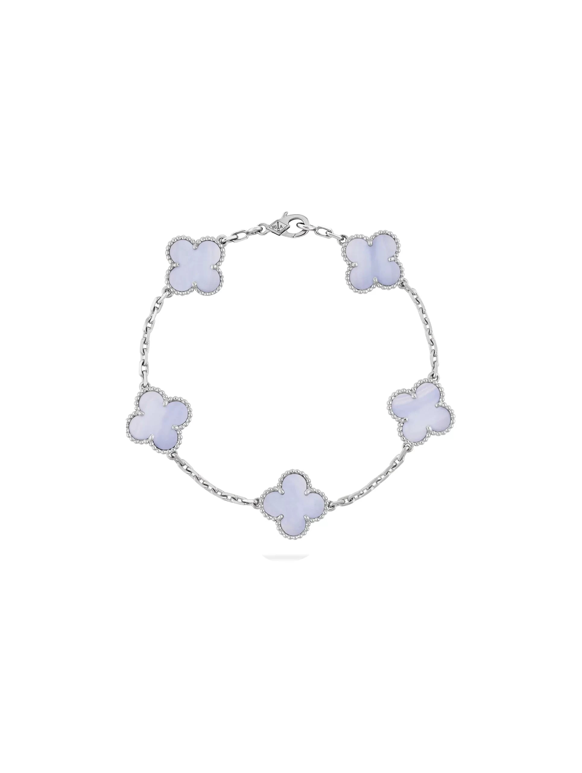 Van Cleef And Arpels Vintage Alhambra Bracelet 5 Motifs