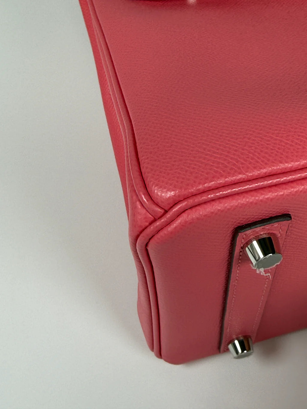 HERMÈS BIRKIN 30 IN ROSE AZALEE EPSOM LEATHER WITH PALLADIUM HARDWARE