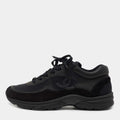 Chanel Black Suede and Fabric CC Logo Sneakers Size 40