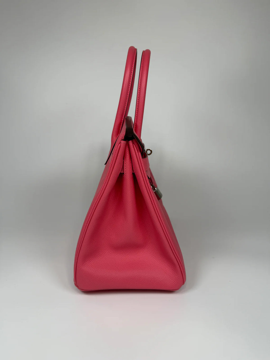 HERMÈS BIRKIN 30 IN ROSE AZALEE EPSOM LEATHER WITH PALLADIUM HARDWARE