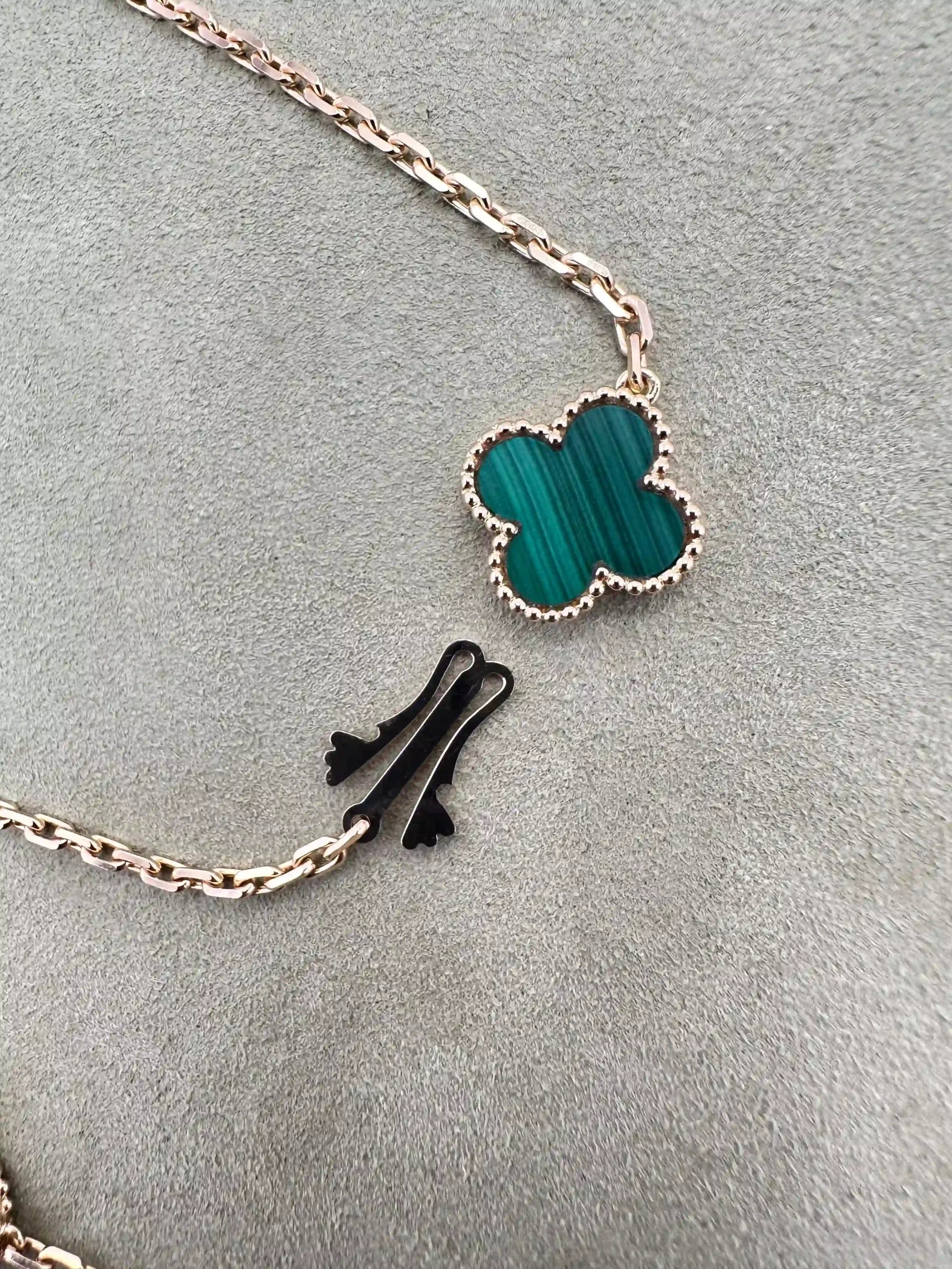 Van Cleef And Arpels Alhambra Long Necklace 16 Motifs