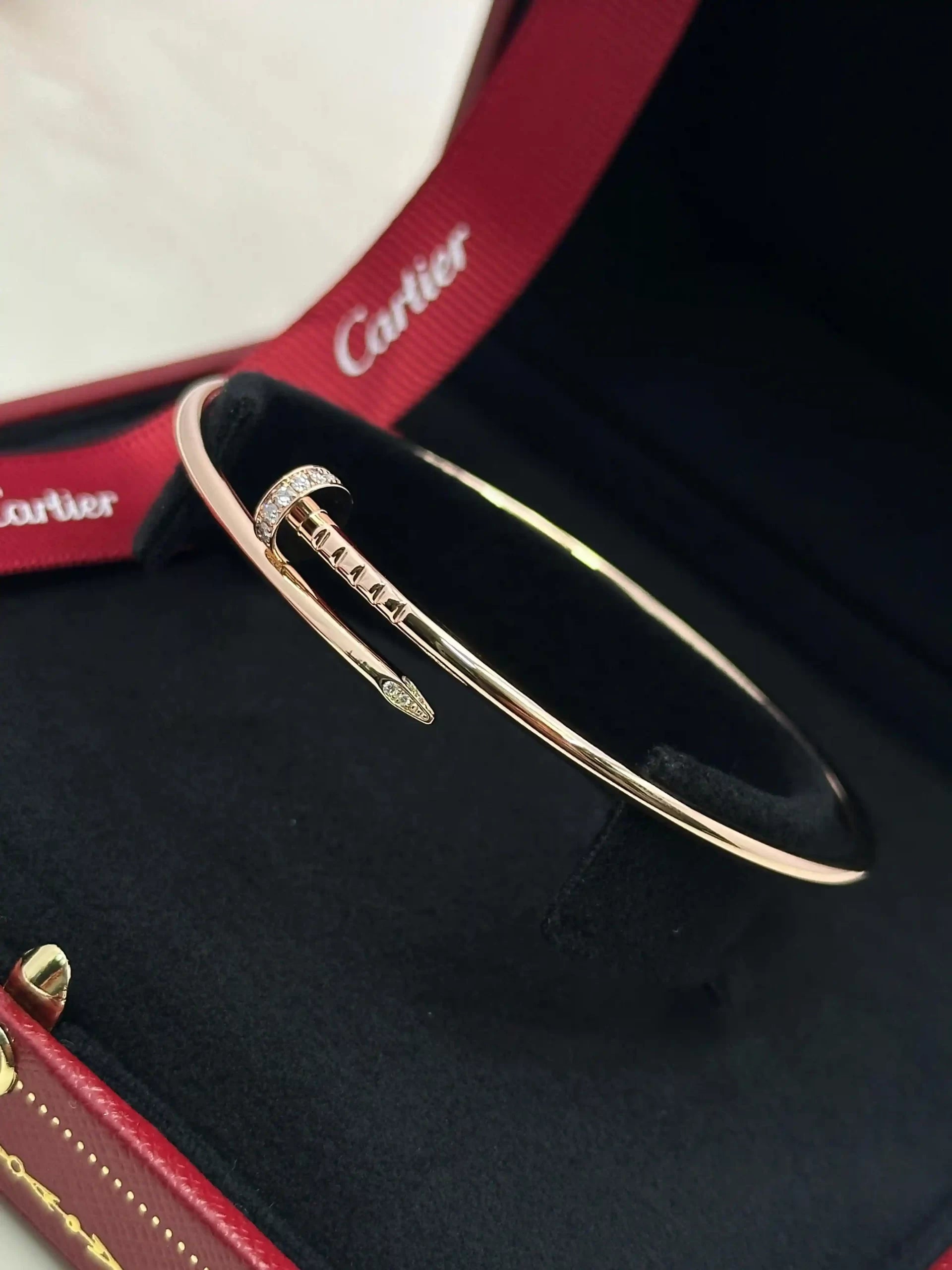 Cartier Juste Un Clou Diamonds Bracelet Size 19