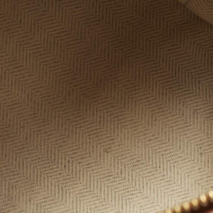 Loewe Cubi Anagram Small Brown/Beige Canvas and Leather Bag