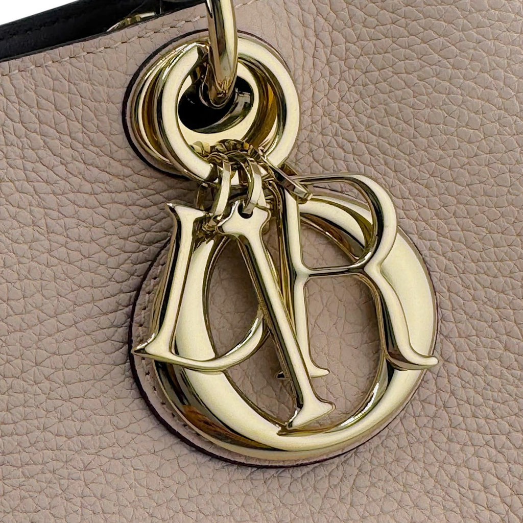 Christian Dior Diorissimo Light Pink Calfskin Tote Bag