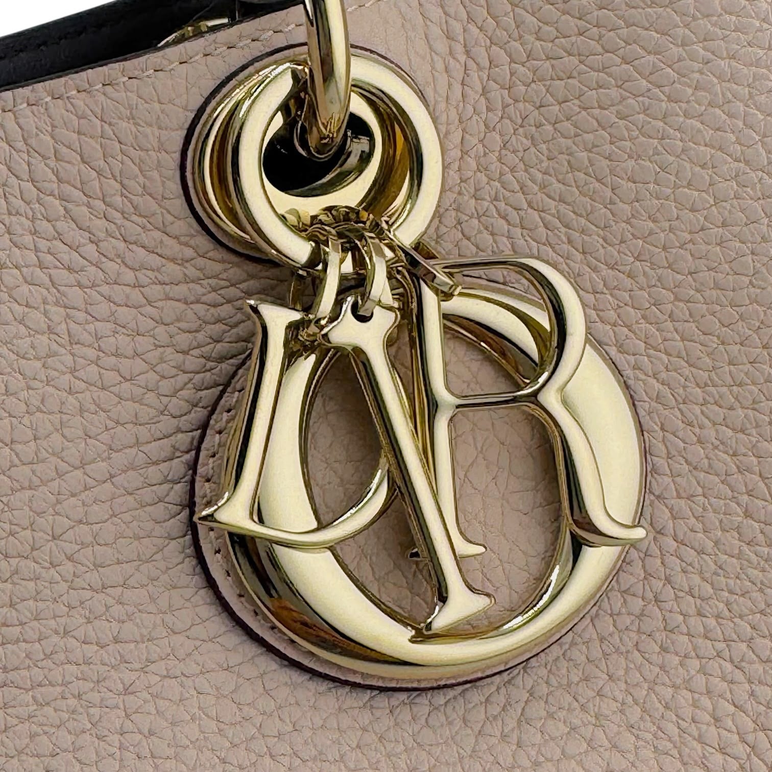 Christian Dior Diorissimo Light Pink Calfskin Tote Bag