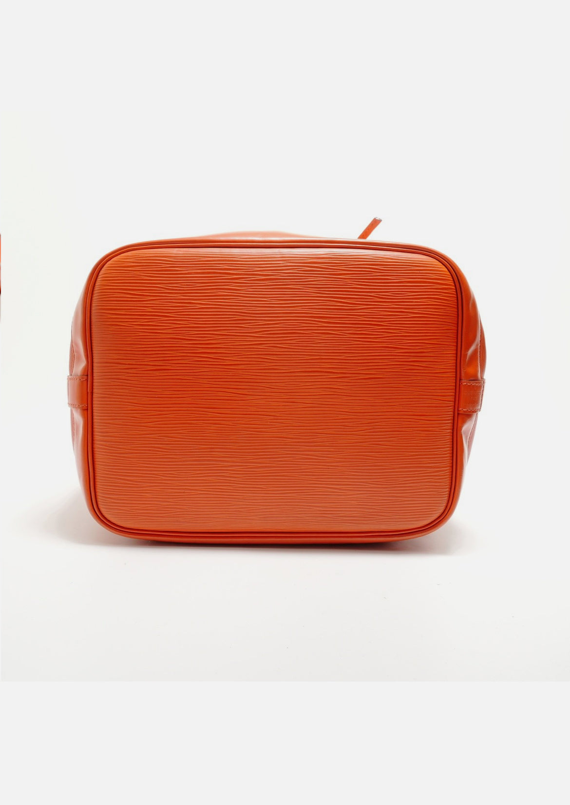 LOUIS VUITTON 2014 Petit Noe Epi Shoulder Bag Orange