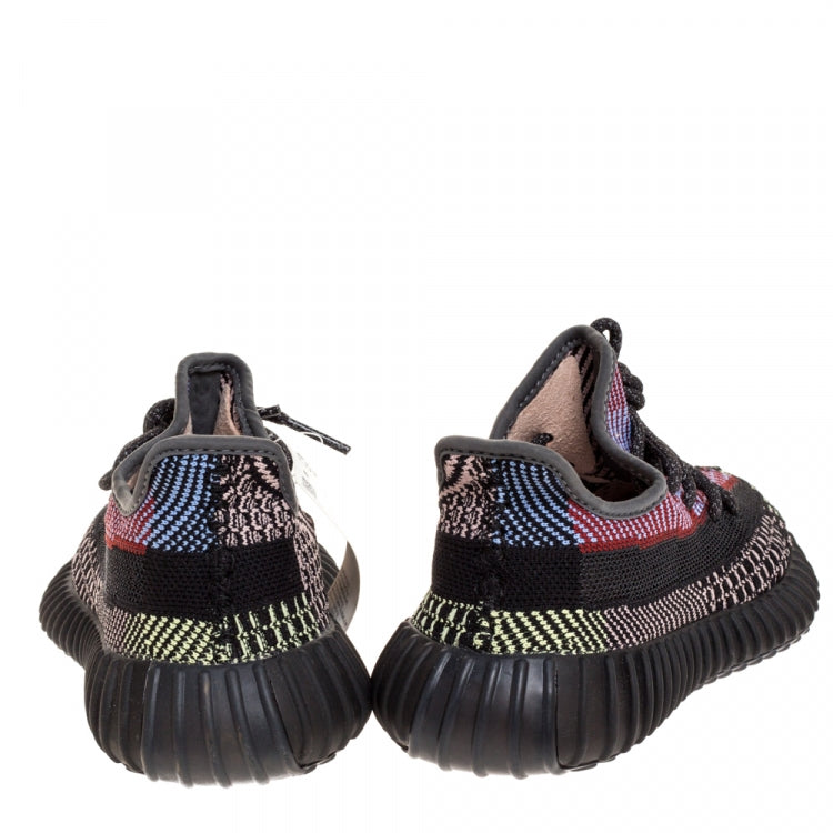 Yeezy x Adidas Multicolor Cotton Knit Boost 350 Yecheil Sneakers Size 36