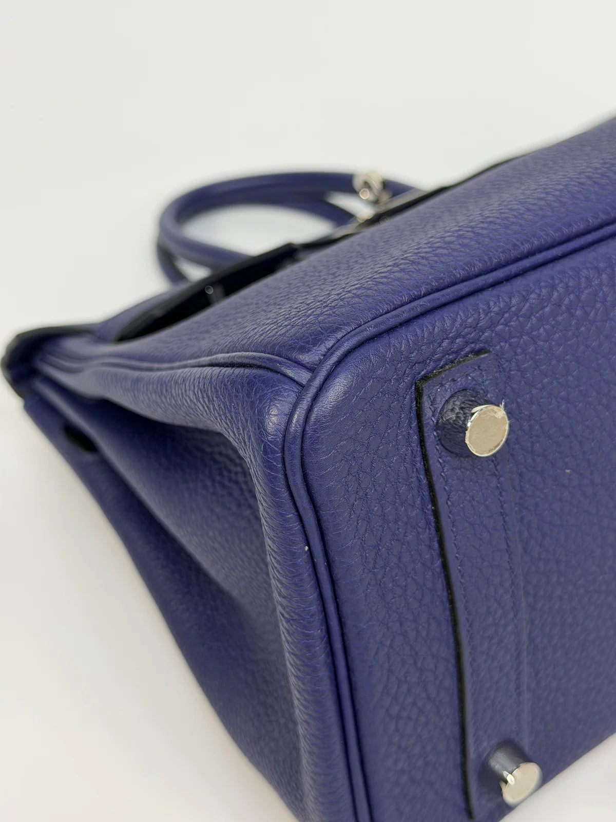 HERMÈS BIRKIN 25 IN BLUE SAPPHIRE TOGO WITH PALLADIUM HARDWARE