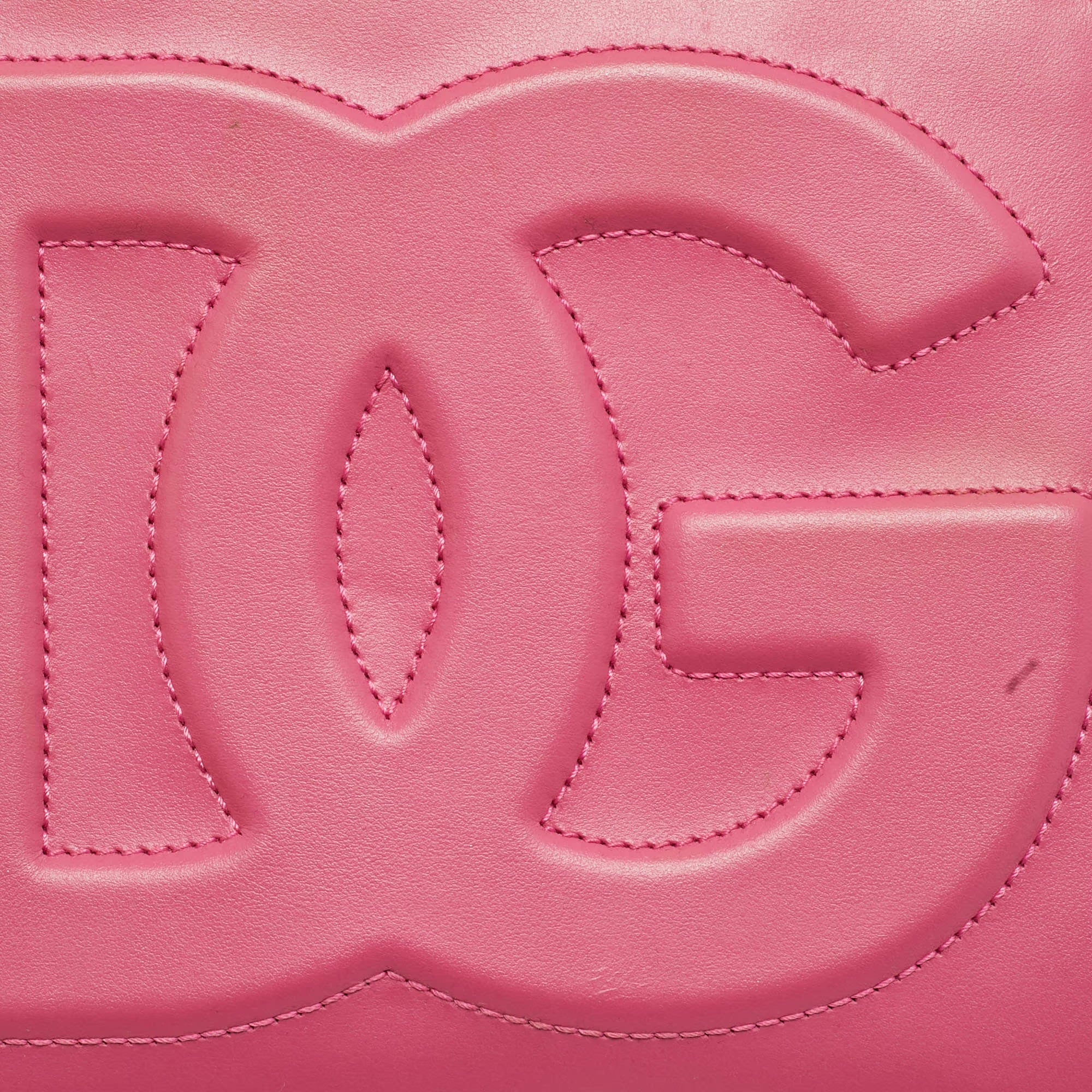 Dolce & Gabbana DG Daily Mini Pink Leather Tote