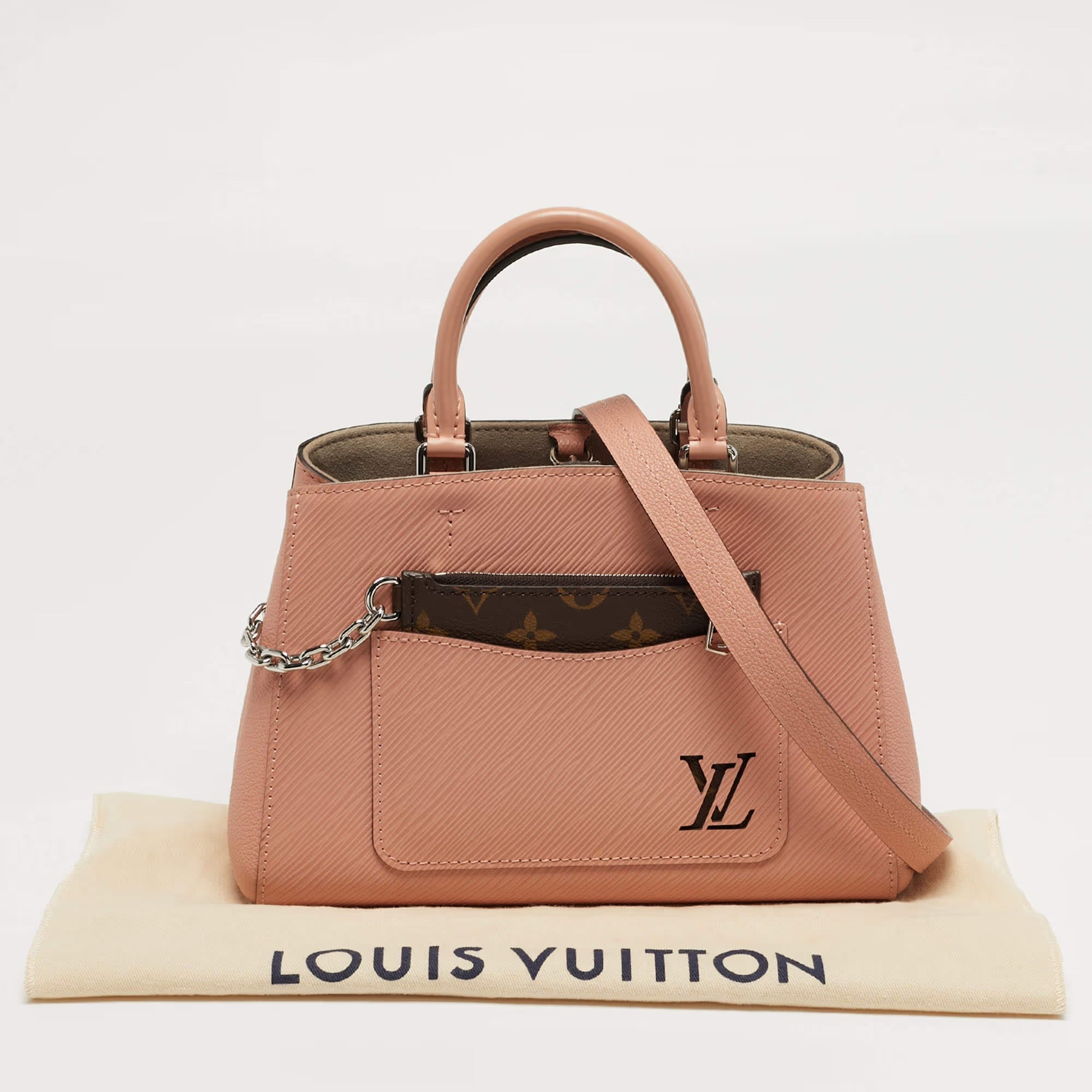 Louis Vuitton Marelle BB Rose Trianon Epi Leather Tote