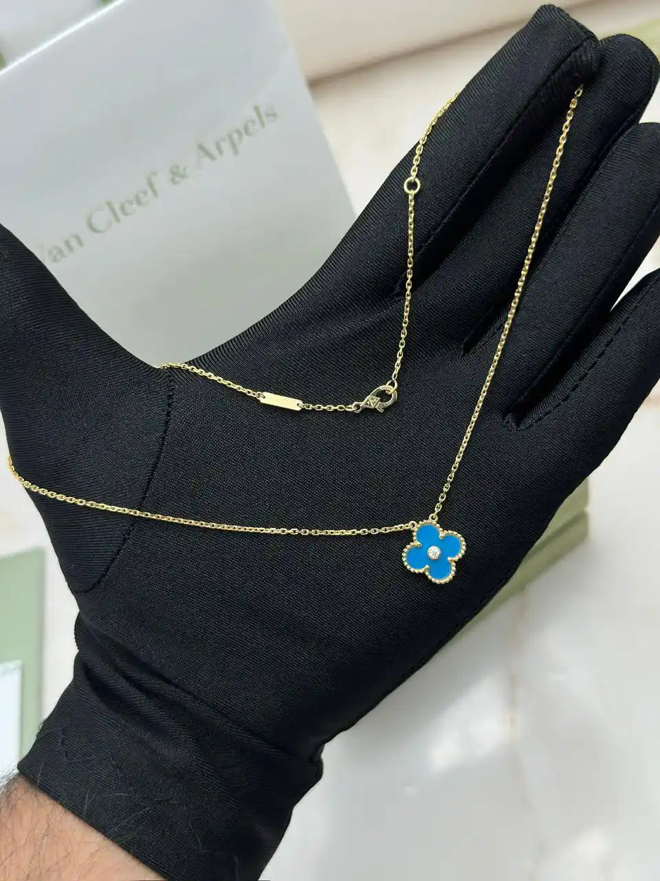 Van Cleef And Arpels Vintage Alhambra Holiday Pendant