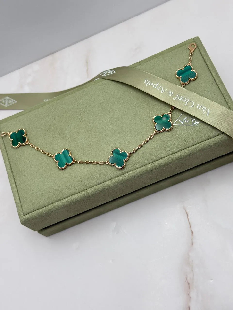Van Cleef And Arpels Vintage Alhambra Yellow Gold Bracelet