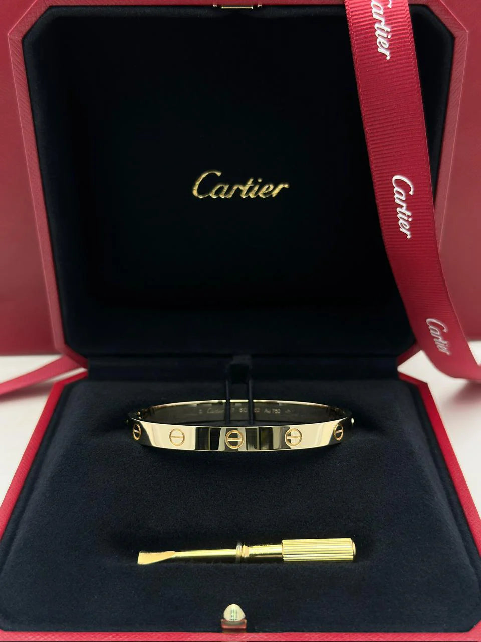 Cartier Love Bracelet Classic Model Size 17