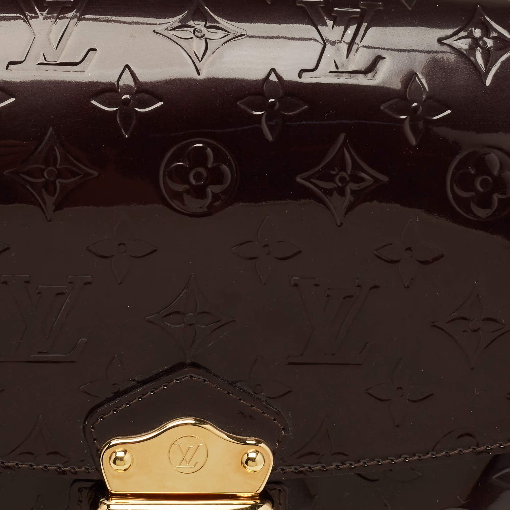 Louis Vuitton Romaine Amarante Monogram Vernis Bag