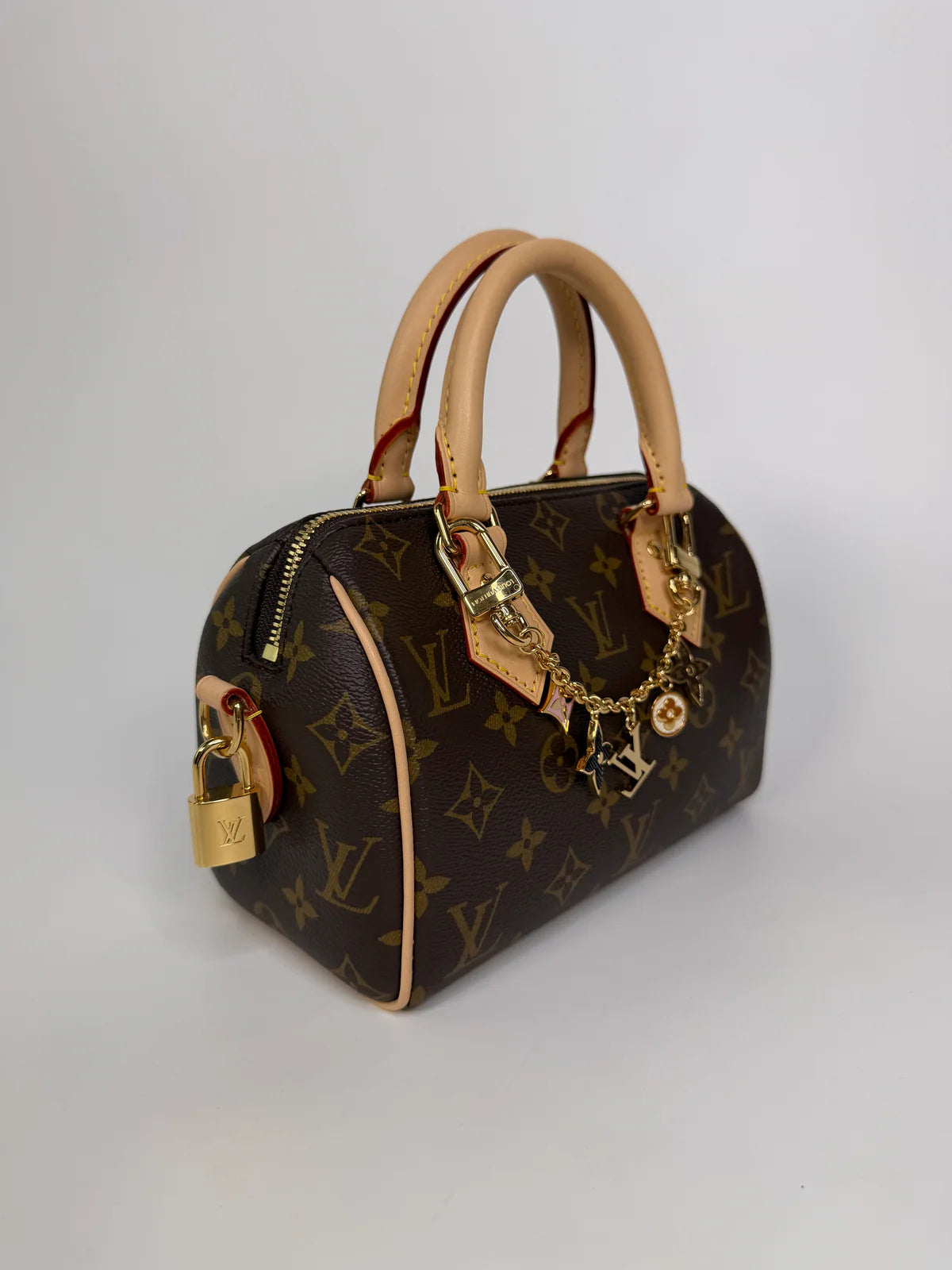 LOUIS VUITTON SPEEDY 20 IN MONOGRAM CANVAS WITH GOLD HARDWARE