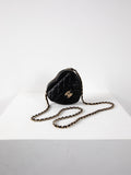 Chanel Black Heart Bag in Small Size
